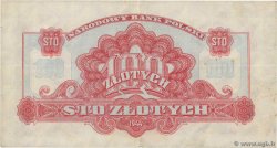 100 Zlotych POLOGNE  1944 P.116 TTB