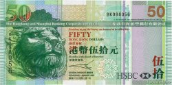 50 Dollars HONG KONG  2005 P.208b FDC