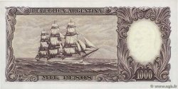 1000 Pesos ARGENTINA  1954 P.274b q.FDC