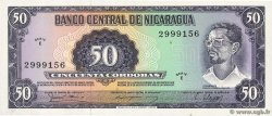 50 Cordobas NICARAGUA  1979 P.131 UNC