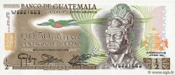 50 Centavos de Quetzal GUATEMALA  1983 P.058c NEUF