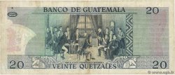 20 Quetzales GUATEMALA  1988 P.062d SS