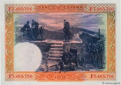 100 Pesetas SPAIN  1925 P.069c UNC-