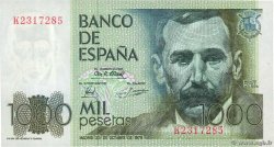 1000 Pesetas SPAIN  1979 P.158 UNC