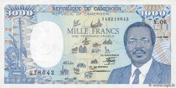 1000 Francs CAMERUN  1989 P.26a SPL