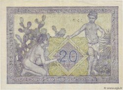 20 Francs TUNISIA  1945 P.18 F