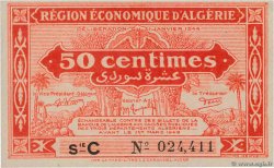 50 Centimes ALGERIEN  1944 P.097a fVZ