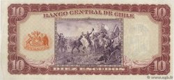 10 Escudos CHILE  1964 P.139a VF