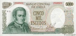 5000 Escudos CHILE  1974 P.147b UNC