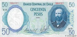 50 Pesos CHILE
  1981 P.151b FDC