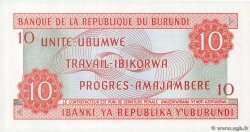 10 Francs BURUNDI  1970 P.20b FDC