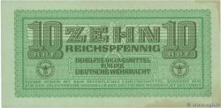 10 Reichspfennig ALLEMAGNE  1942 P.M34 SUP