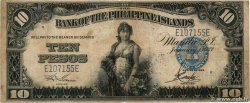 10 Pesos PHILIPPINES  1933 P.023a TB