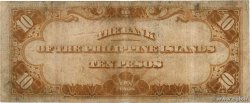 10 Pesos PHILIPPINES  1933 P.023a TB