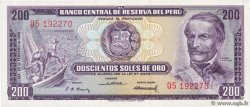 200 Soles de Oro PERú  1968 P.096a FDC
