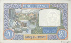 20 Francs TRAVAIL ET SCIENCE FRANCIA  1939 F.12.01 SPL+