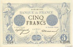 5 Francs NOIR FRANKREICH  1873 F.01.18 VZ