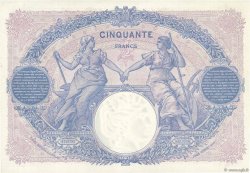 50 Francs BLEU ET ROSE FRANCIA  1920 F.14.33 SPL+