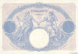 50 Francs BLEU ET ROSE FRANCIA  1926 F.14.39 SPL+
