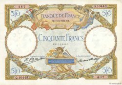50 Francs LUC OLIVIER MERSON type modifié FRANCE  1932 F.16.03 VF