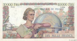 10000 Francs GÉNIE FRANÇAIS FRANKREICH  1950 F.50.26 SS