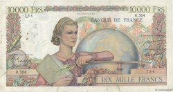 10000 Francs GÉNIE FRANÇAIS FRANCIA  1949 F.50.22 B