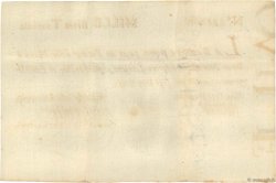 1000 Livres Tournois typographié Faux FRANCE  1720 Dor.29x 