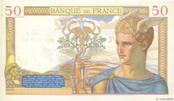 50 Francs CÉRÈS FRANKREICH  1934 F.17.02 VZ+