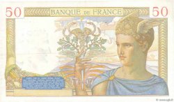 50 Francs CÉRÈS modifié FRANCIA  1939 F.18.30 MBC+