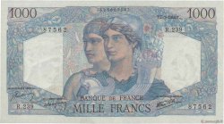 1000 Francs MINERVE ET HERCULE FRANCE  1946 F.41.12 UNC-