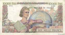 10000 Francs GÉNIE FRANÇAIS FRANCE  1950 F.50.28 F