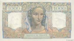 1000 Francs MINERVE ET HERCULE FRANCIA  1945 F.41.03 AU+