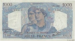 1000 Francs MINERVE ET HERCULE FRANCE  1946 F.41.12 XF+