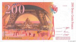 200 Francs EIFFEL FRANKREICH  1995 F.75.01 fST+