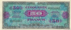 50 Francs DRAPEAU FRANCIA  1944 VF.19.01 q.SPL