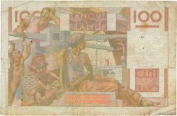100 Francs JEUNE PAYSAN filigrane inversé FRANCE  1954 F.28bis.04 pr.TB