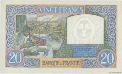 20 Francs TRAVAIL ET SCIENCE FRANKREICH  1940 F.12.03 fST