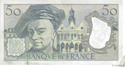 50 Francs QUENTIN DE LA TOUR Fauté FRANCIA  1988 F.67.14 MBC