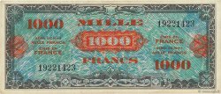 1000 Francs DRAPEAU FRANCIA  1944 VF.22.01