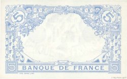 5 Francs BLEU FRANCIA  1915 F.02.30 EBC+