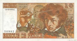 10 Francs BERLIOZ FRANCE  1973 F.63.02 XF-