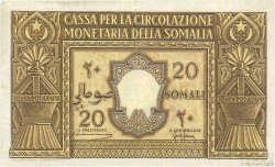 20 Somali ITALIA  1950 P.14a MBC+