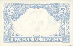 5 Francs BLEU FRANCIA  1915 F.02.26 AU