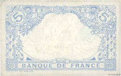 5 Francs BLEU FRANCE  1915 F.02.27 VF+