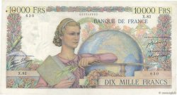 10000 Francs GÉNIE FRANÇAIS FRANCE  1946 F.50.04