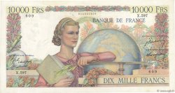 10000 Francs GÉNIE FRANÇAIS FRANCIA  1950 F.50.25
