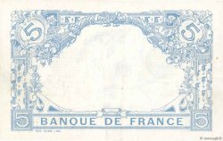 5 Francs BLEU FRANKREICH  1916 F.02.42 fVZ