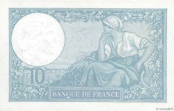 10 Francs MINERVE modifié FRANCIA  1939 F.07.13 SPL+