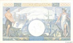 1000 Francs COMMERCE ET INDUSTRIE FRANKREICH  1940 F.39.01 VZ+