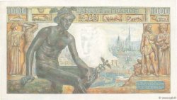 1000 Francs DÉESSE DÉMÉTER FRANCE  1943 F.40.23 VF